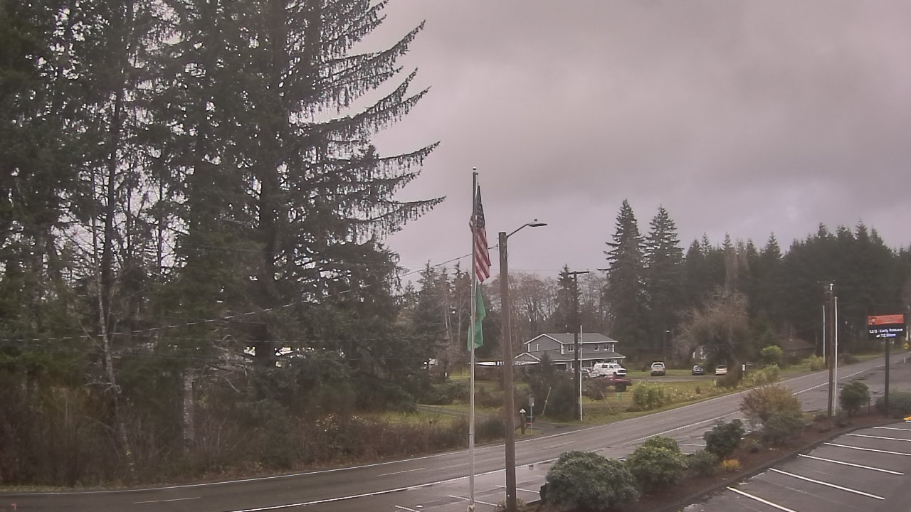 Thumbnail for current weather camera view from Wishkah Valley School in Aberdeen, Washington