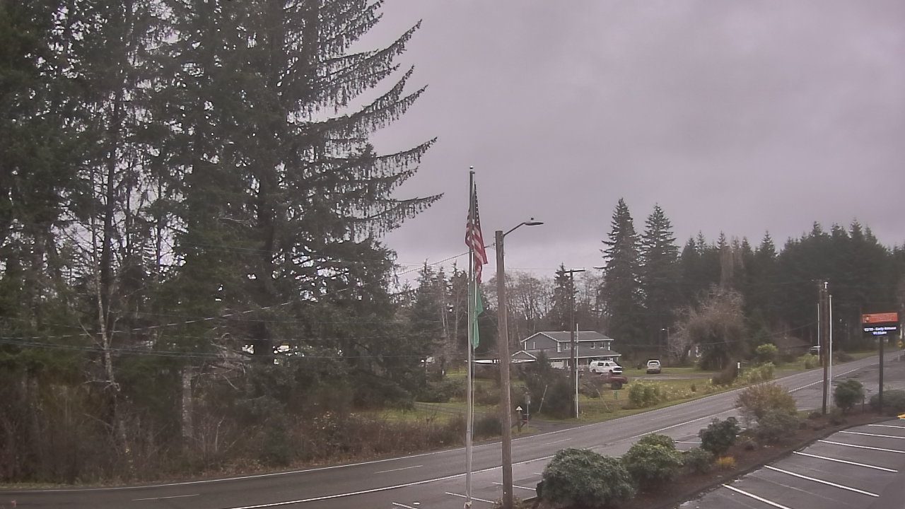 Thumbnail for current weather camera view from Wishkah Valley School in Aberdeen, Washington