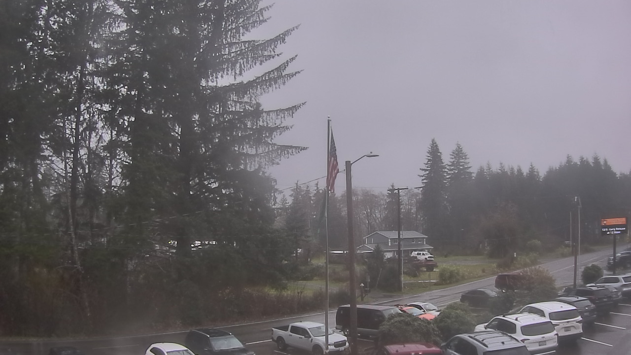 Thumbnail for current weather camera view from Wishkah Valley School in Aberdeen, Washington