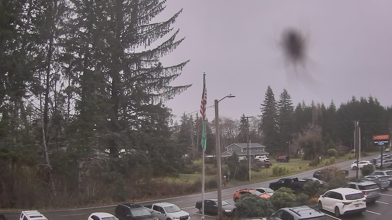 Thumbnail for current weather camera view from Wishkah Valley School in Aberdeen, Washington