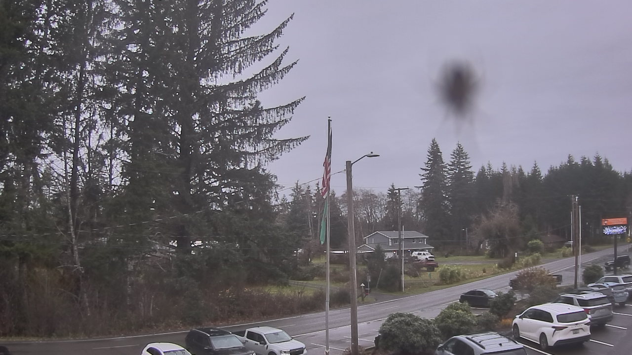 Thumbnail for current weather camera view from Wishkah Valley School in Aberdeen, Washington