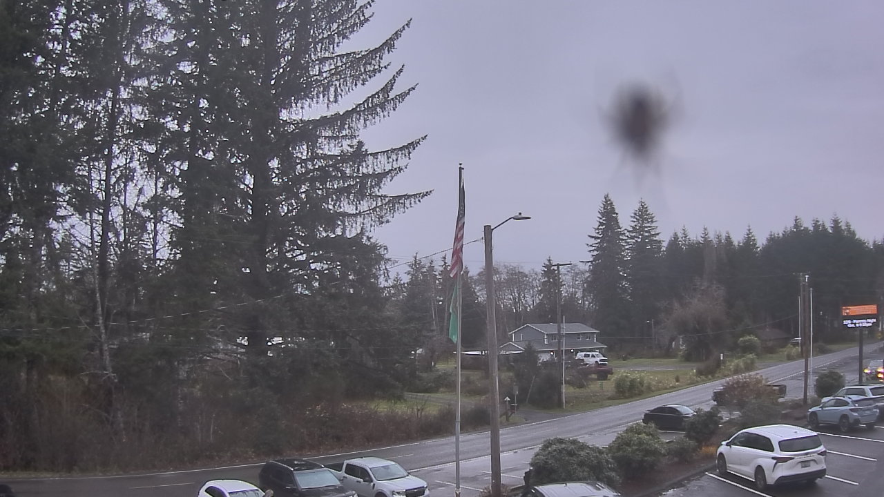 Thumbnail for current weather camera view from Wishkah Valley School in Aberdeen, Washington