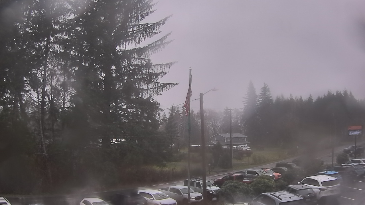 Thumbnail for current weather camera view from Wishkah Valley School in Aberdeen, Washington