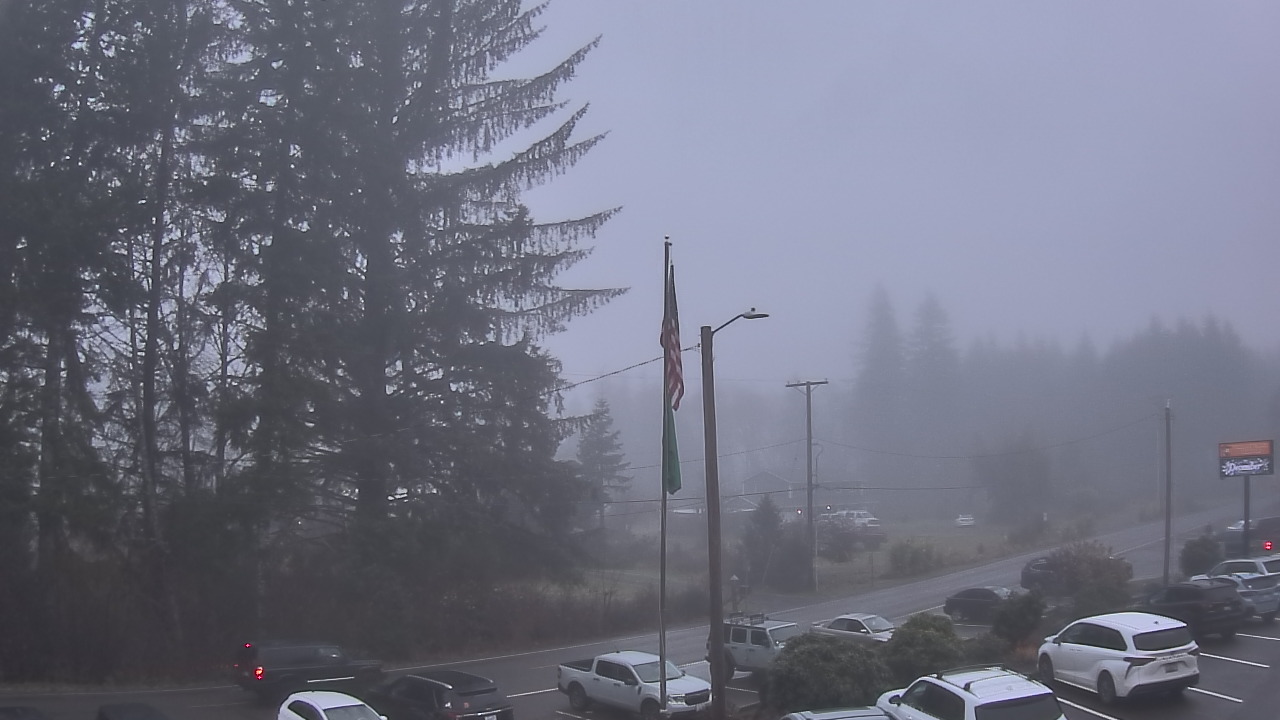 Thumbnail for current weather camera view from Wishkah Valley School in Aberdeen, Washington