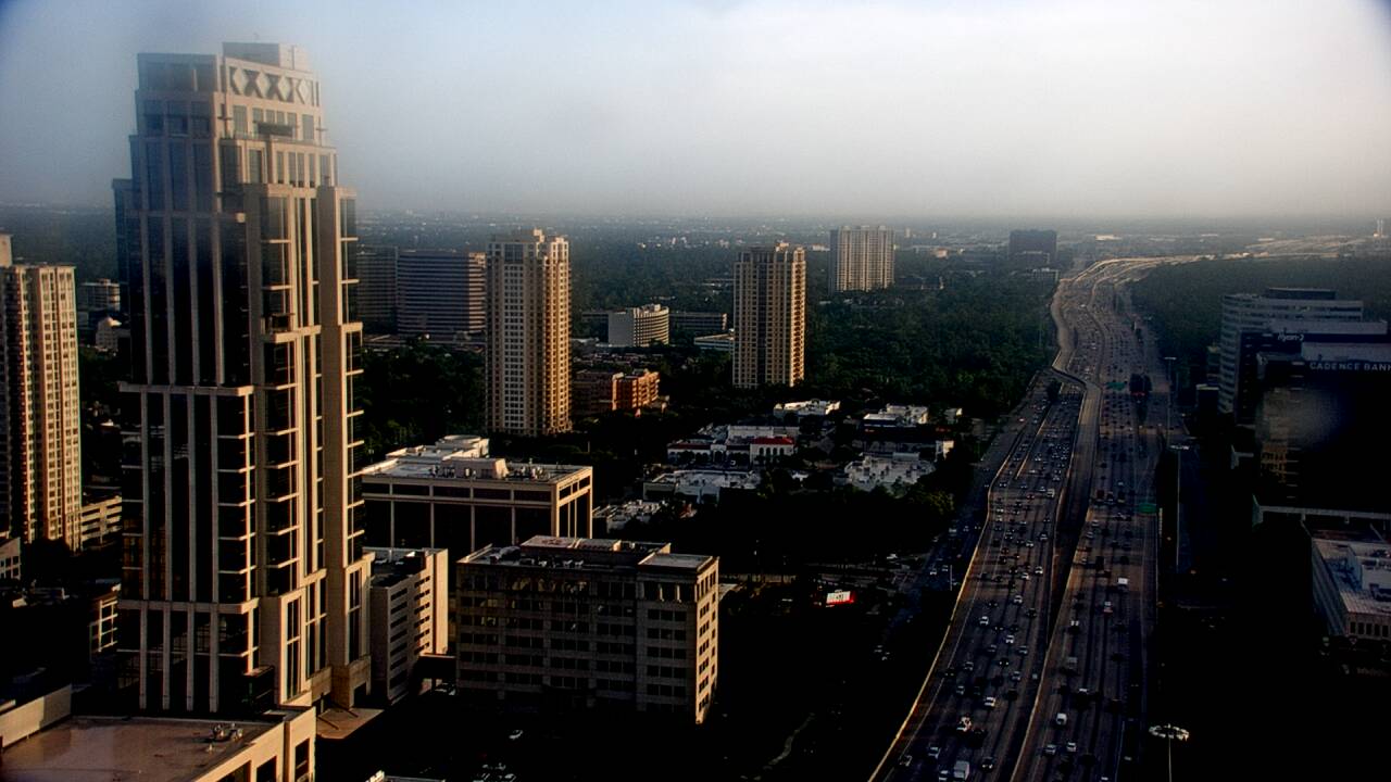 Thumbnail for current weather camera view from Amegy Bank of Texas in Houston, Texas