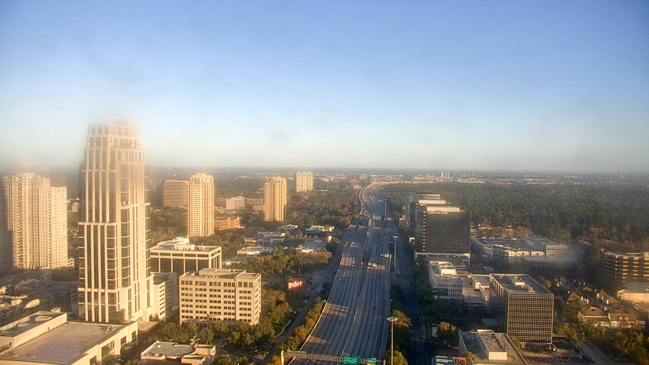 Thumbnail for current weather camera view from Amegy Bank of Texas in Houston, Texas