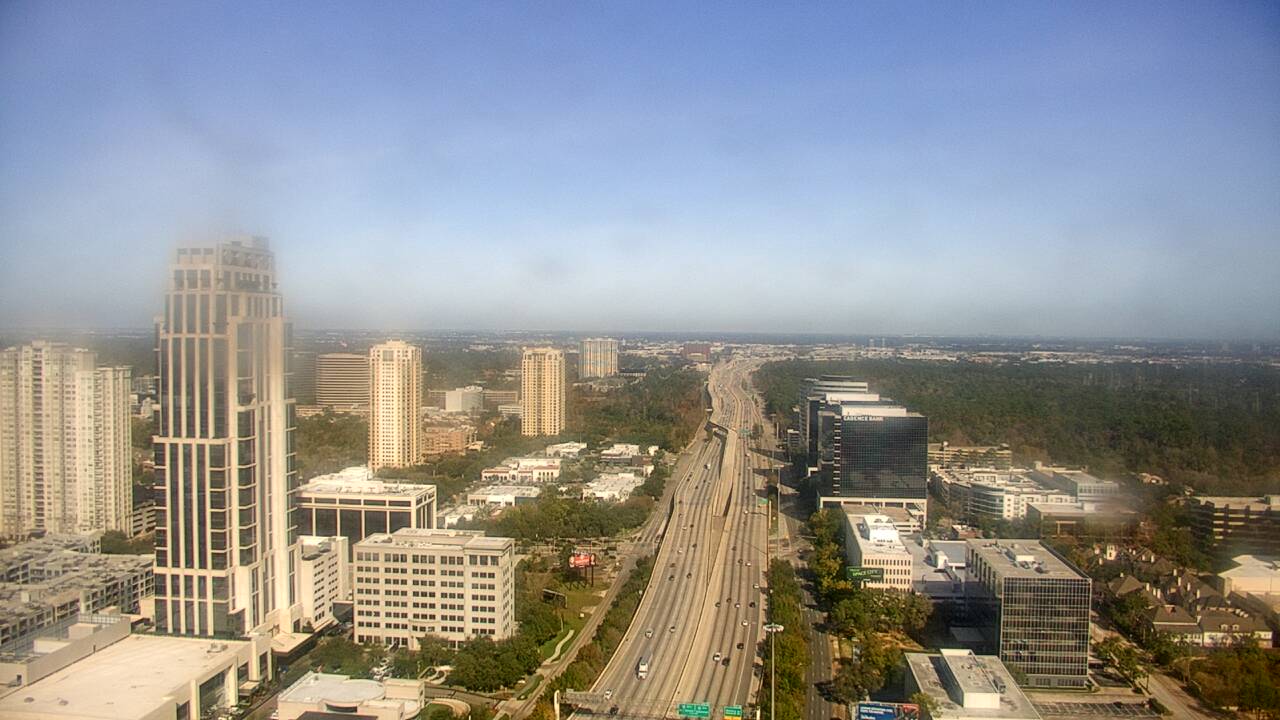 Thumbnail for current weather camera view from Amegy Bank of Texas in Houston, Texas