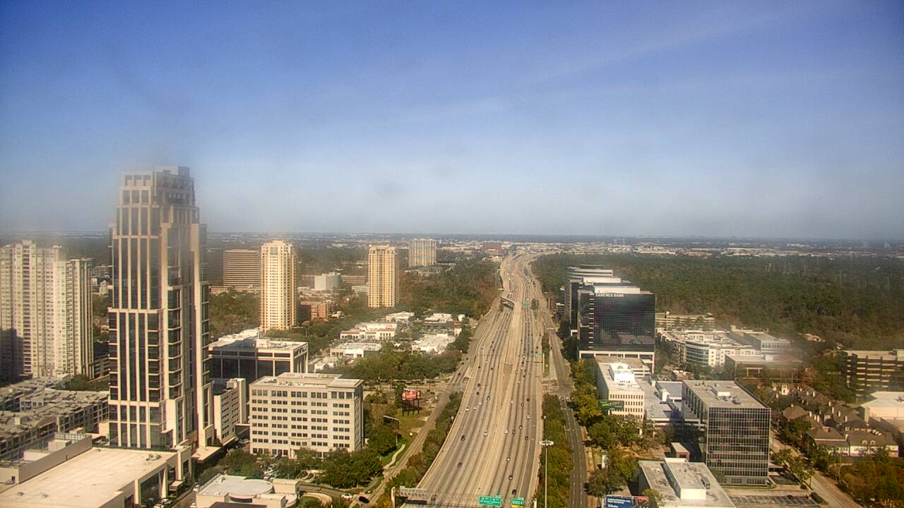 Thumbnail for current weather camera view from Amegy Bank of Texas in Houston, Texas