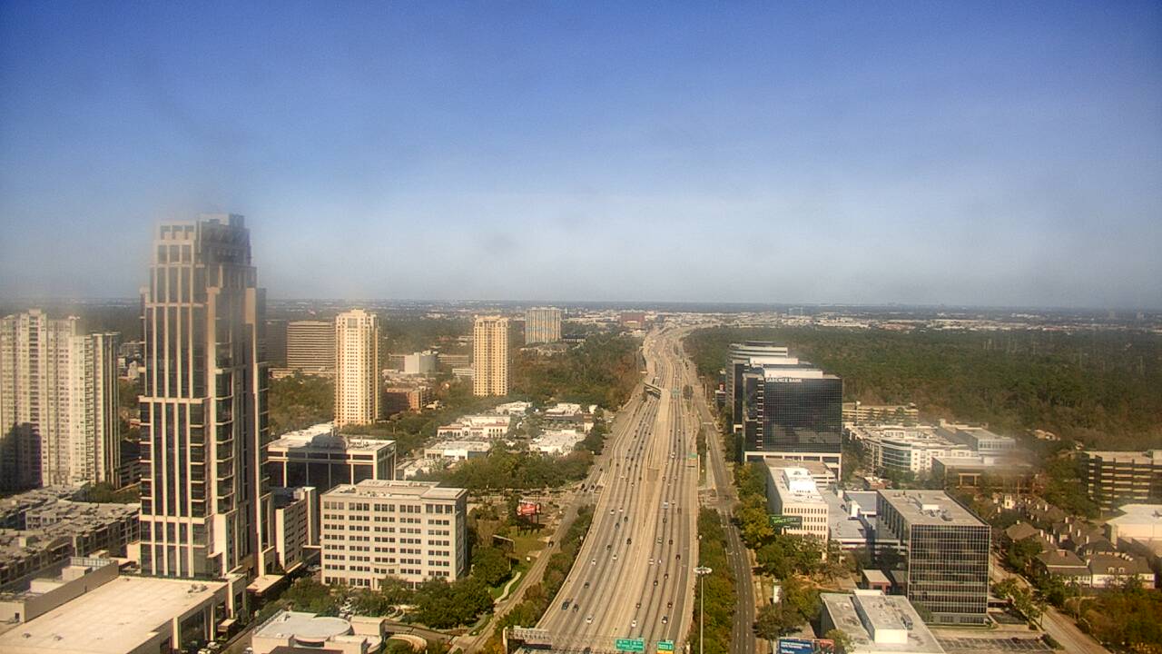 Thumbnail for current weather camera view from Amegy Bank of Texas in Houston, Texas