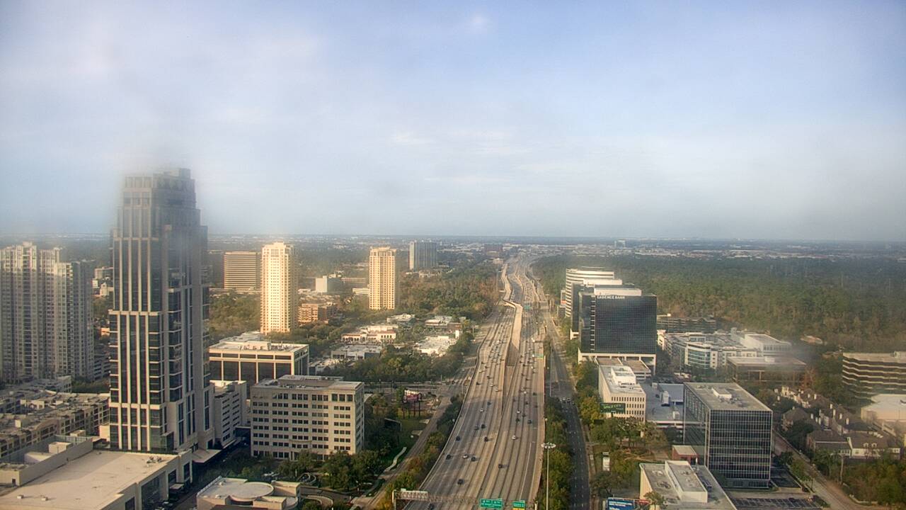 Thumbnail for current weather camera view from Amegy Bank of Texas in Houston, Texas