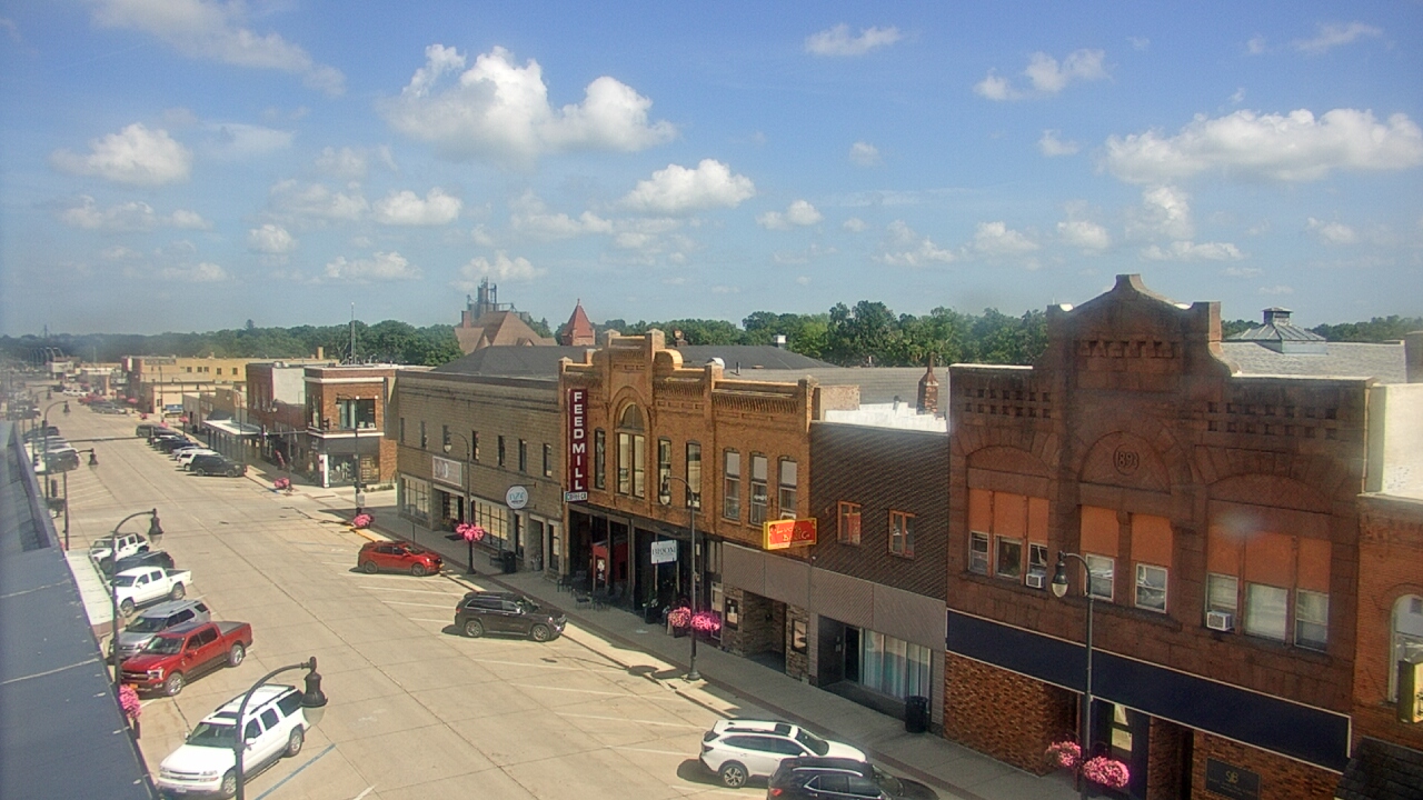 Thumbnail for current weather camera view from Security State Bank in Algona, Iowa