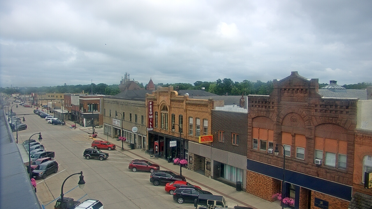 Thumbnail for current weather camera view from Security State Bank in Algona, Iowa