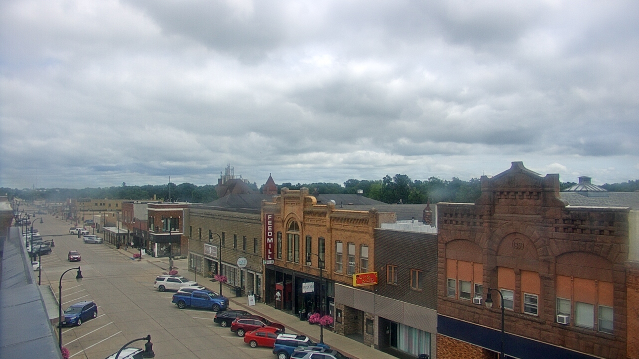 Thumbnail for current weather camera view from Security State Bank in Algona, Iowa