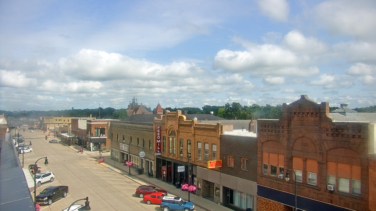 Thumbnail for current weather camera view from Security State Bank in Algona, Iowa
