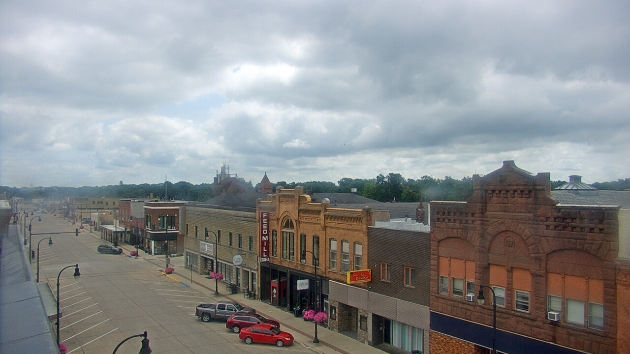 Thumbnail for current weather camera view from Security State Bank in Algona, Iowa