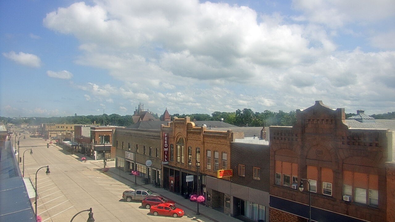 Thumbnail for current weather camera view from Security State Bank in Algona, Iowa