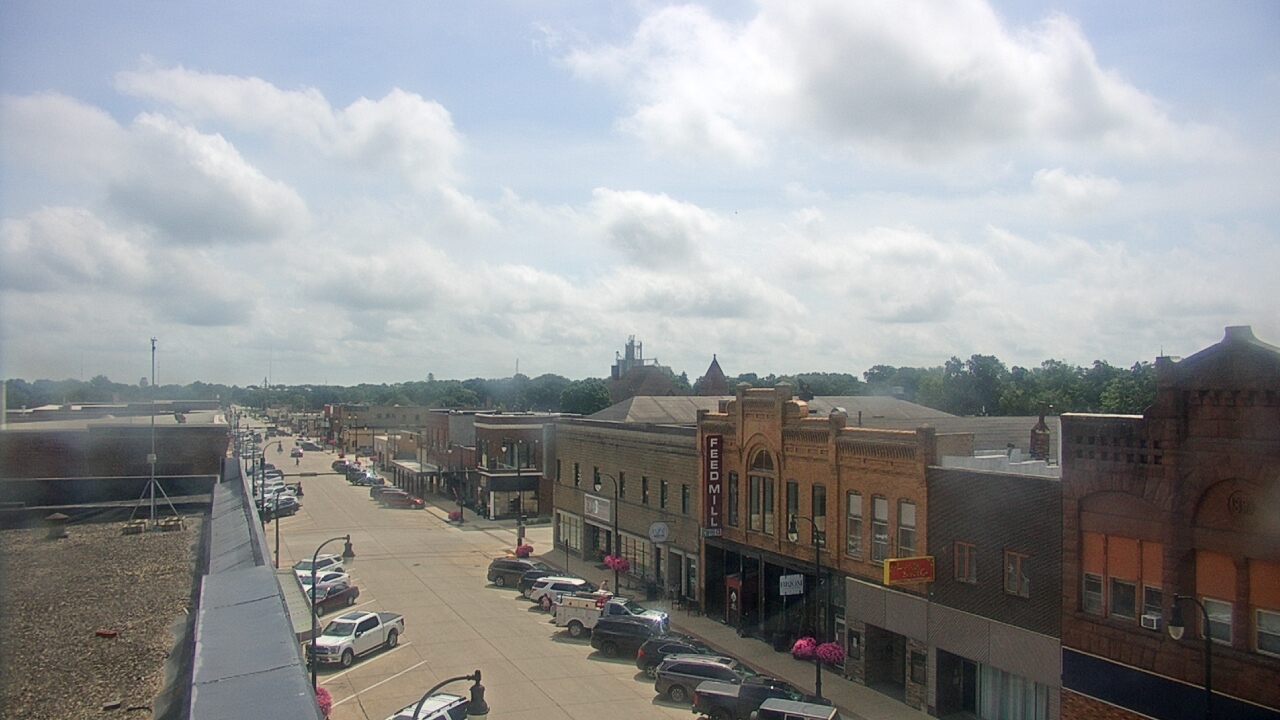 Thumbnail for current weather camera view from Security State Bank in Algona, Iowa