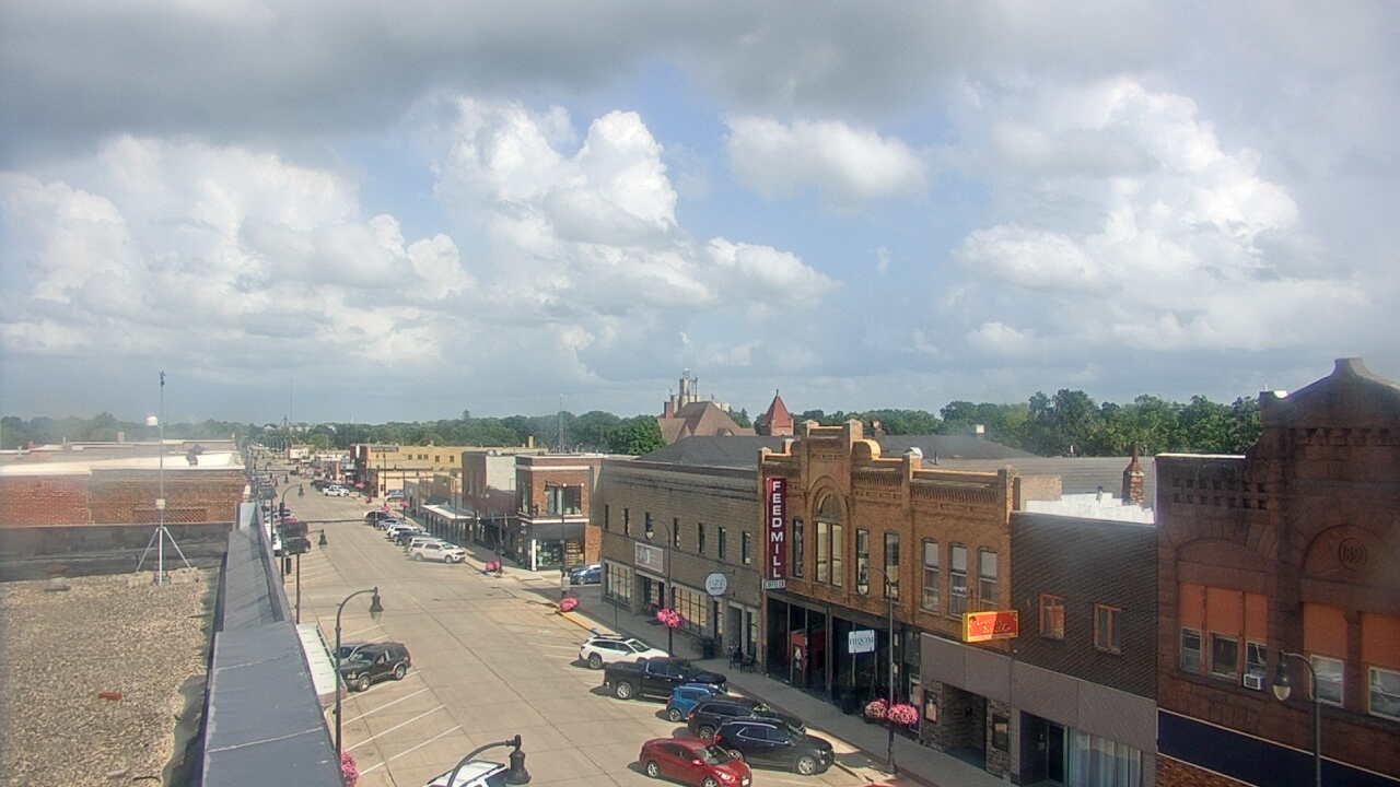 Thumbnail for current weather camera view from Security State Bank in Algona, Iowa