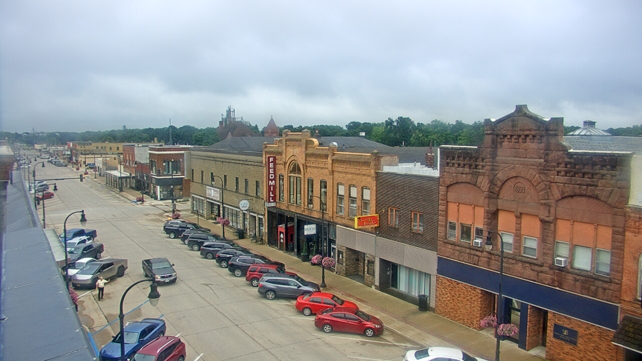 Thumbnail for current weather camera view from Security State Bank in Algona, Iowa