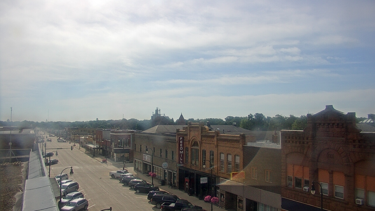 Thumbnail for current weather camera view from Security State Bank in Algona, Iowa