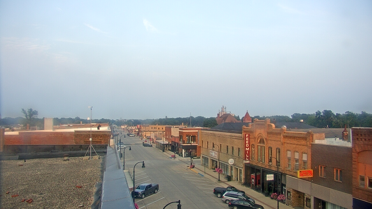 Thumbnail for current weather camera view from Security State Bank in Algona, Iowa