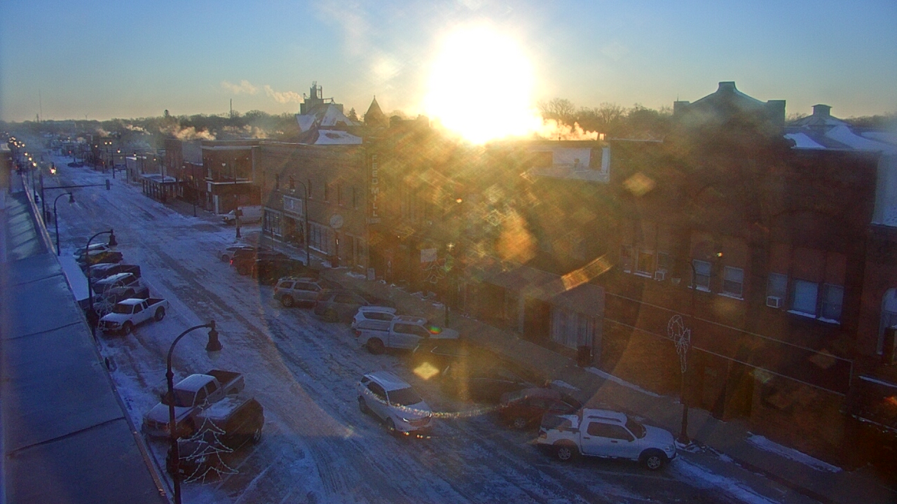 Thumbnail for current weather camera view from Security State Bank in Algona, Iowa