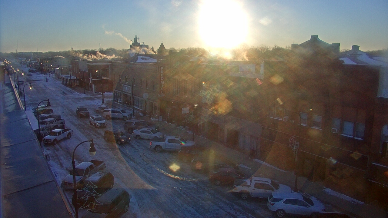 Thumbnail for current weather camera view from Security State Bank in Algona, Iowa
