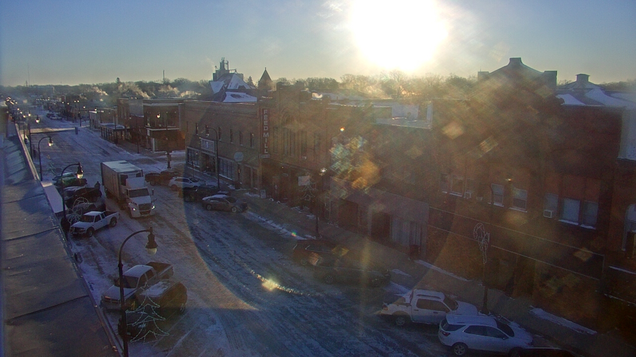 Thumbnail for current weather camera view from Security State Bank in Algona, Iowa