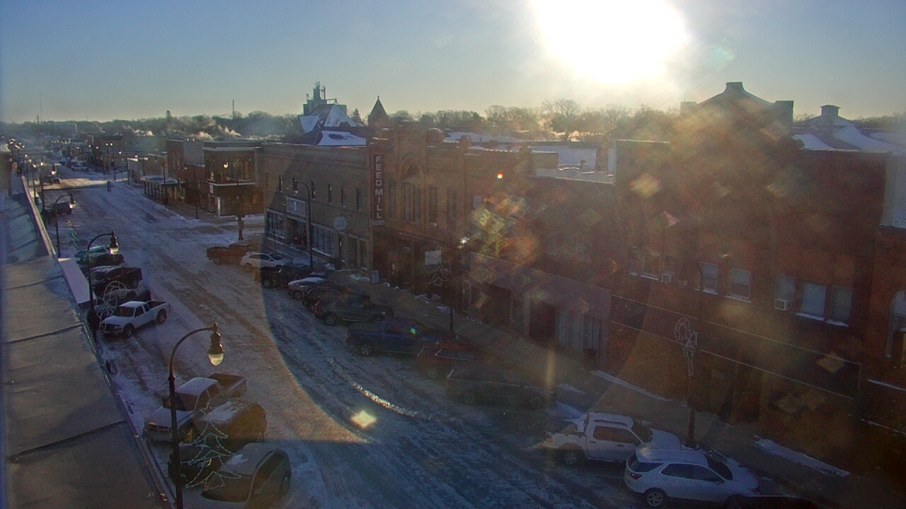 Thumbnail for current weather camera view from Security State Bank in Algona, Iowa