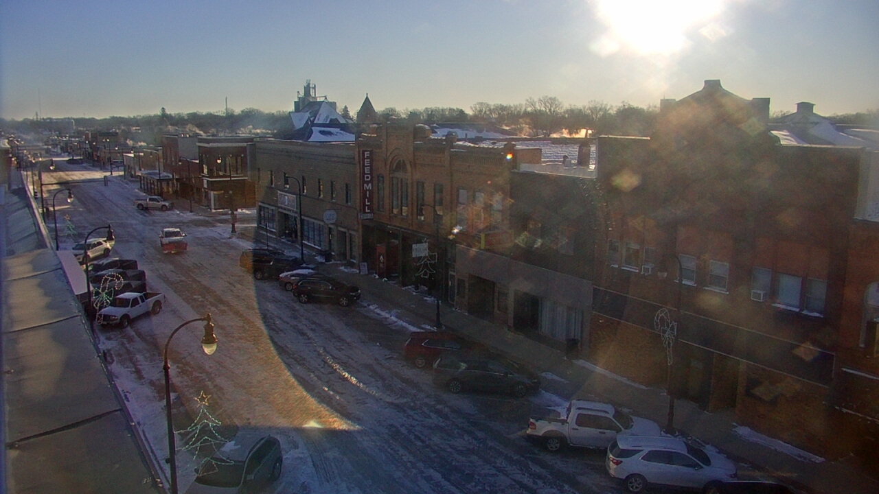 Thumbnail for current weather camera view from Security State Bank in Algona, Iowa
