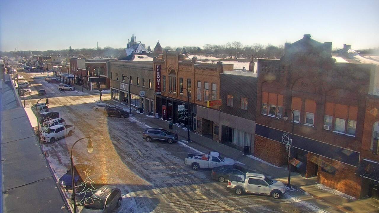 Thumbnail for current weather camera view from Security State Bank in Algona, Iowa