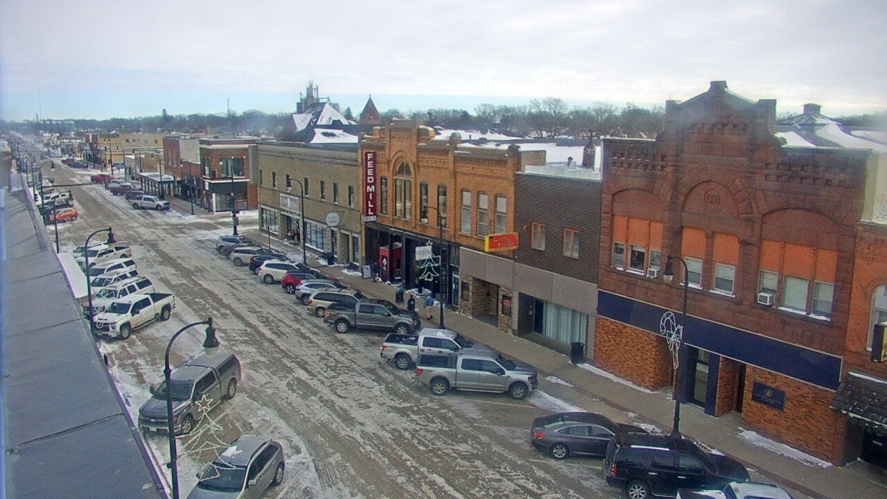 Thumbnail for current weather camera view from Security State Bank in Algona, Iowa