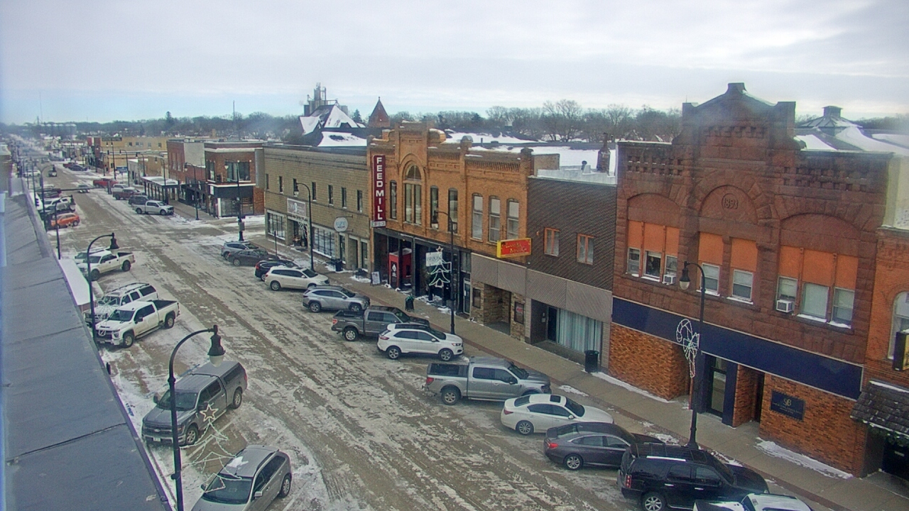 Thumbnail for current weather camera view from Security State Bank in Algona, Iowa