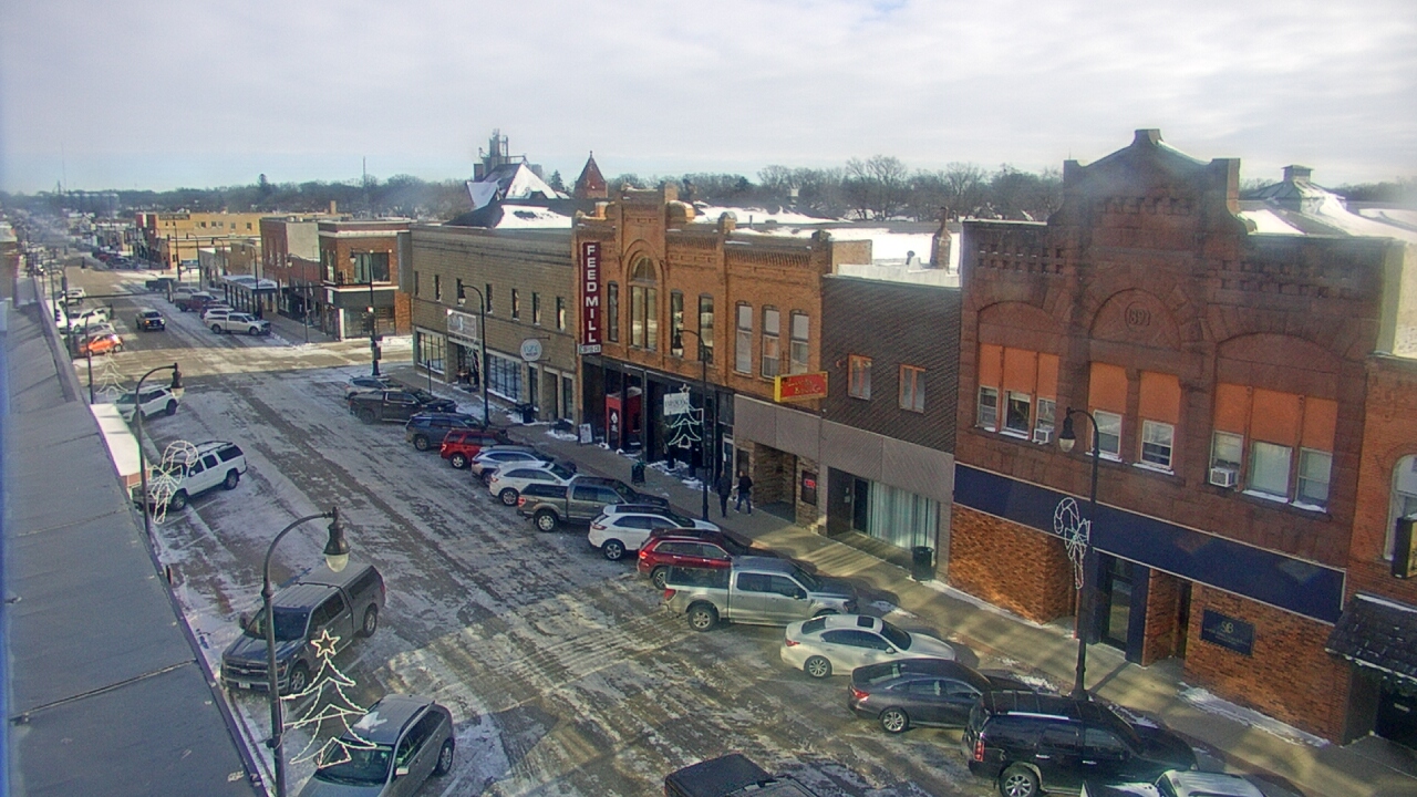 Thumbnail for current weather camera view from Security State Bank in Algona, Iowa