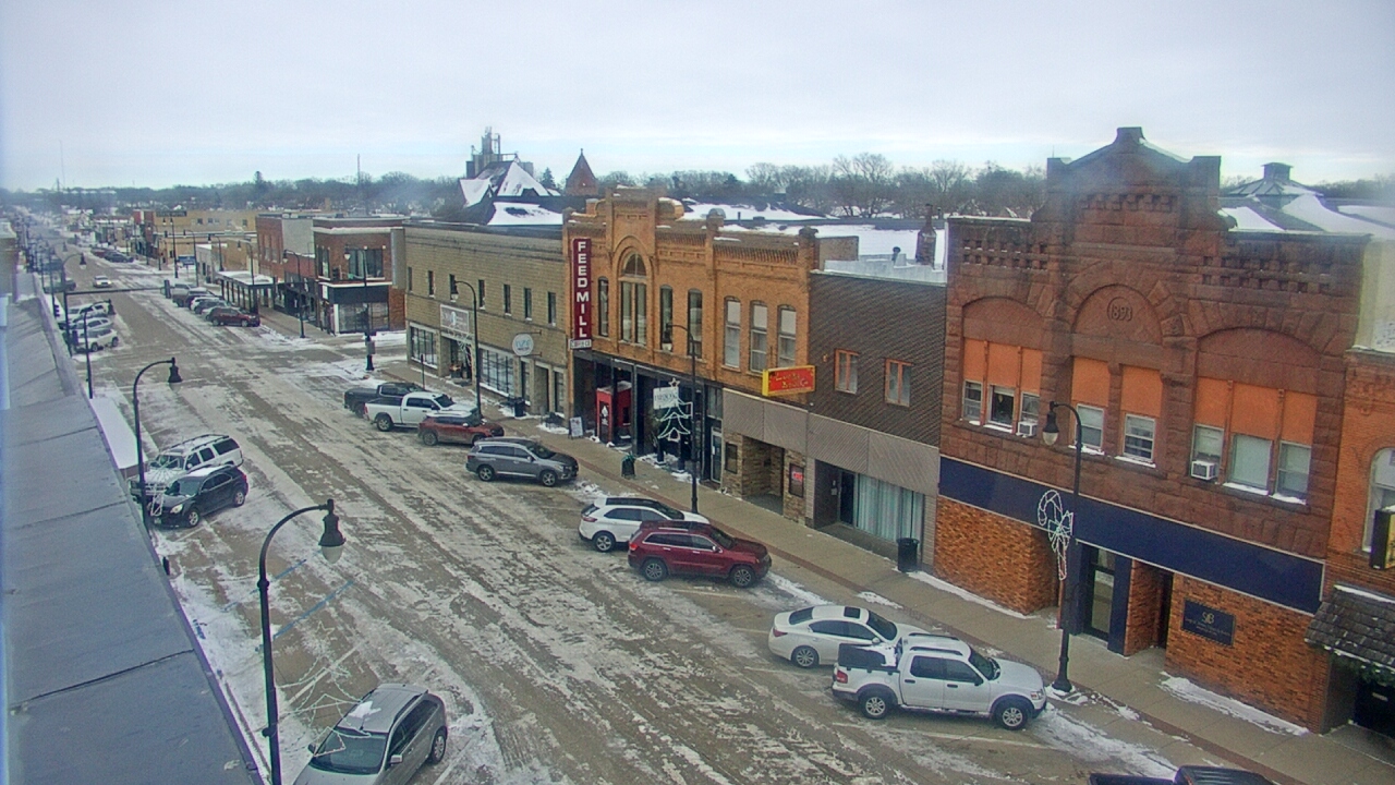 Thumbnail for current weather camera view from Security State Bank in Algona, Iowa