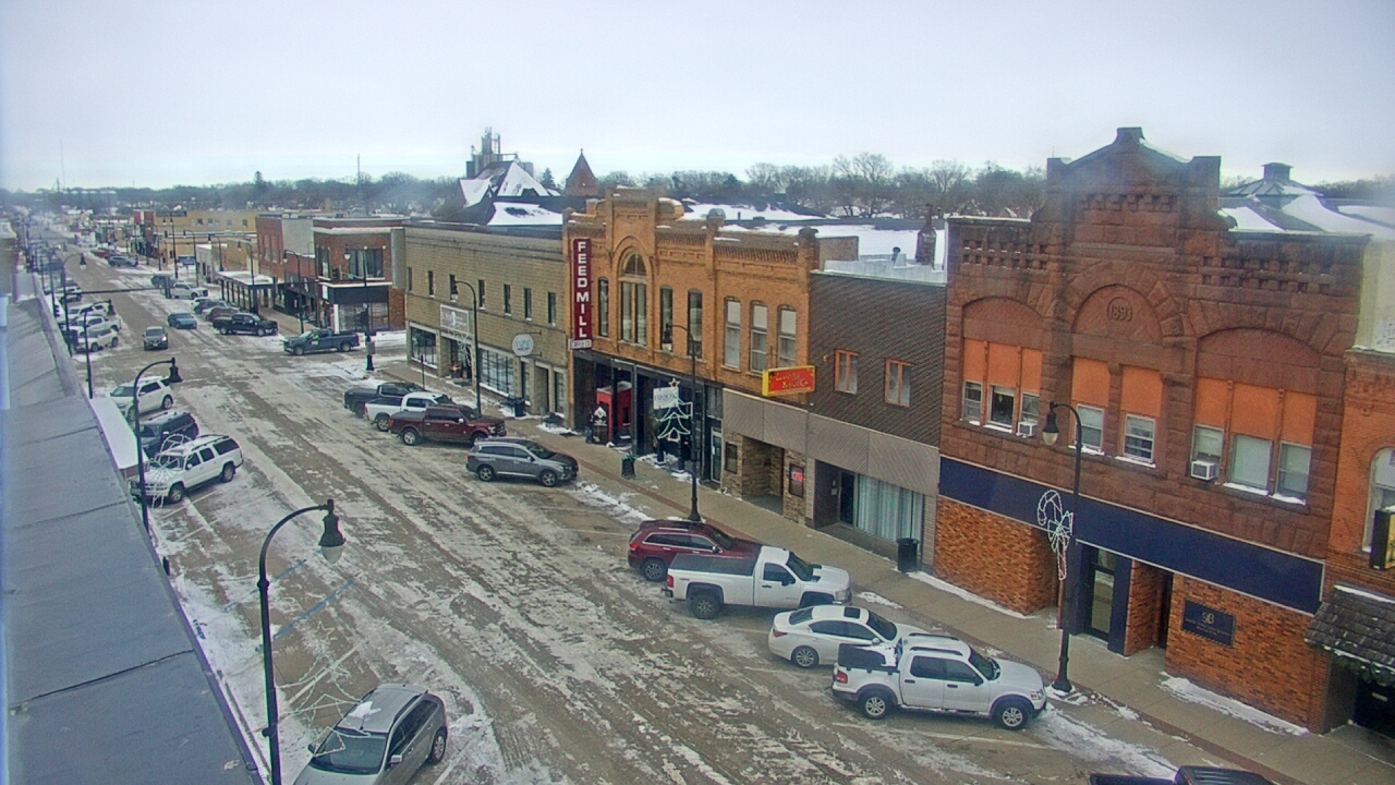 Thumbnail for current weather camera view from Security State Bank in Algona, Iowa