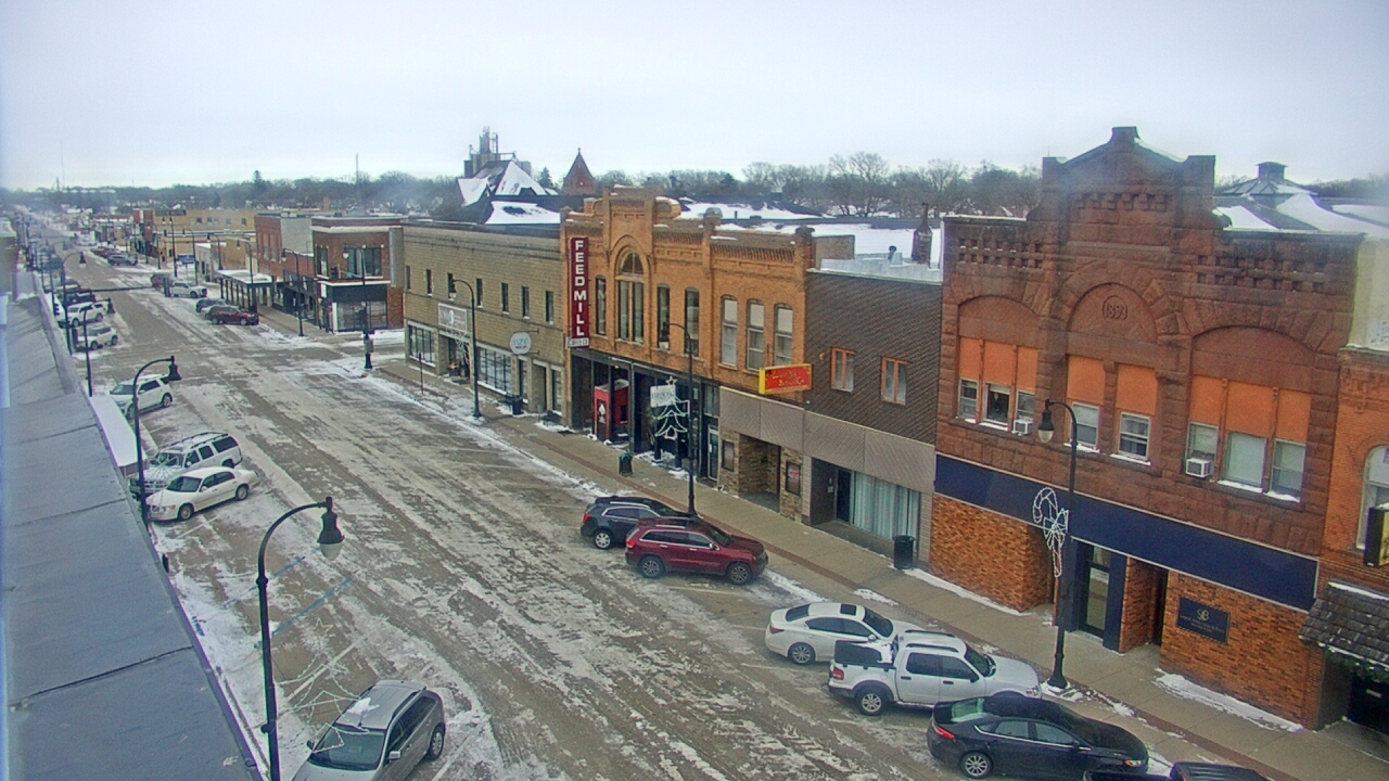 Thumbnail for current weather camera view from Security State Bank in Algona, Iowa