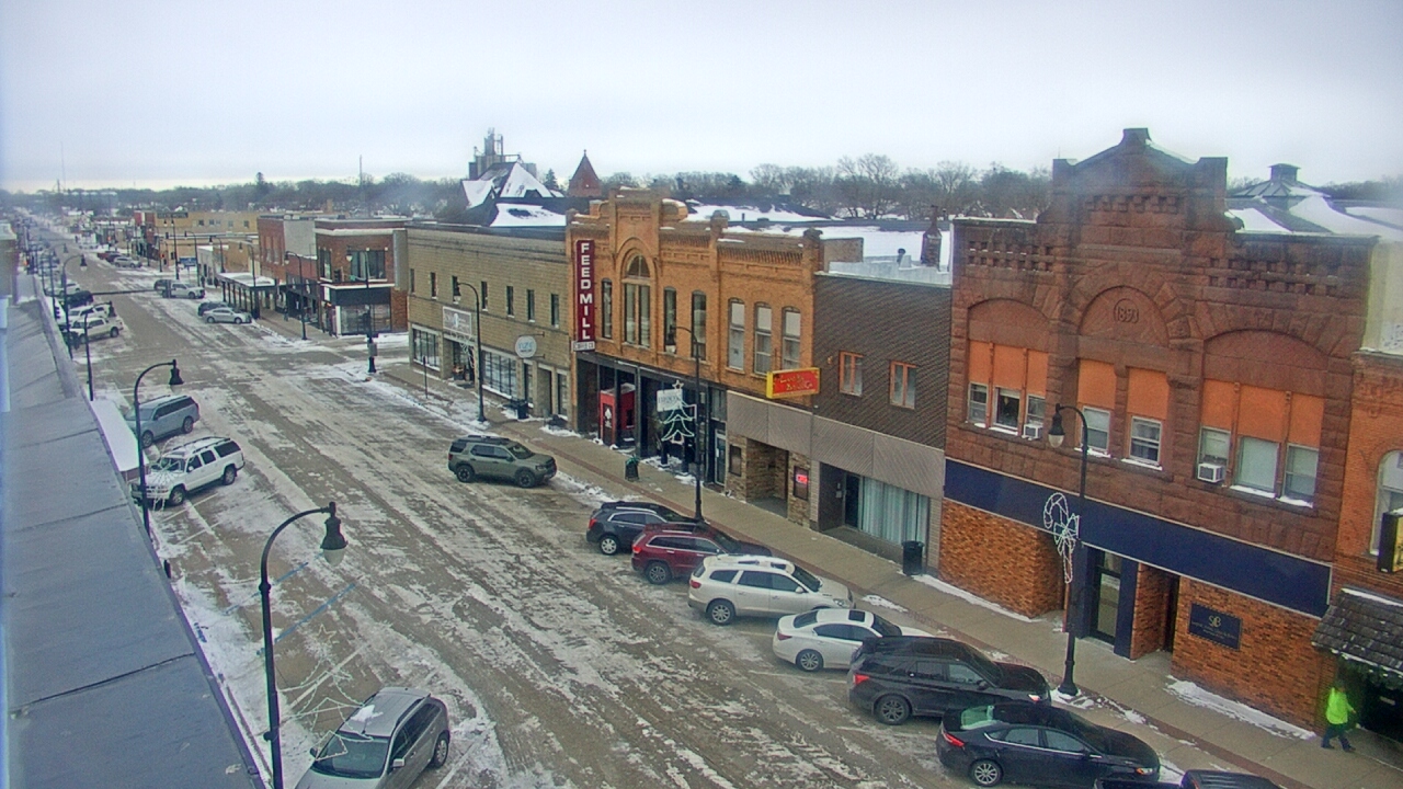 Thumbnail for current weather camera view from Security State Bank in Algona, Iowa
