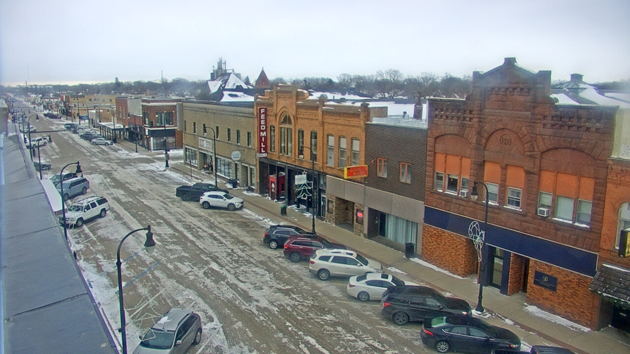 Thumbnail for current weather camera view from Security State Bank in Algona, Iowa