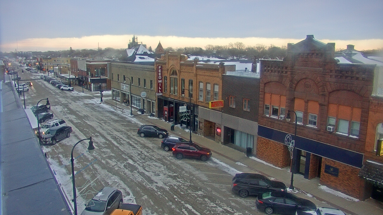 Thumbnail for current weather camera view from Security State Bank in Algona, Iowa