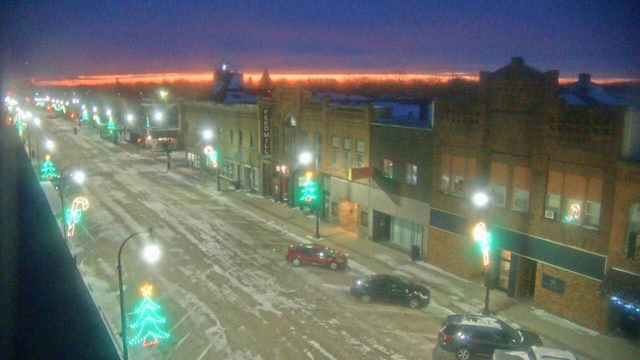 Thumbnail for current weather camera view from Security State Bank in Algona, Iowa