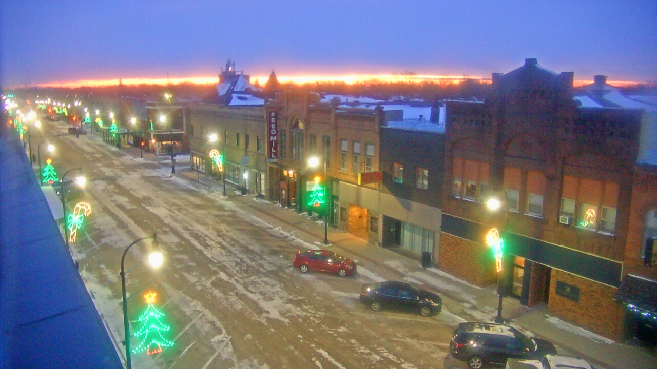 Thumbnail for current weather camera view from Security State Bank in Algona, Iowa