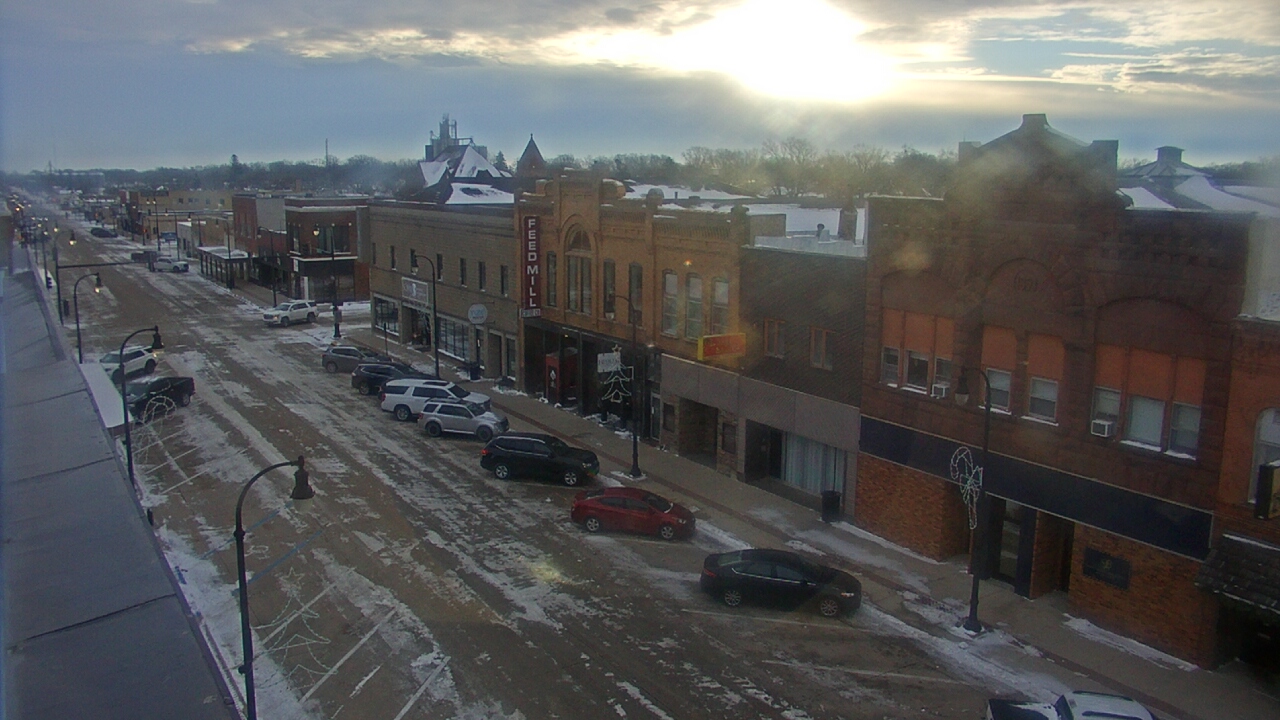 Thumbnail for current weather camera view from Security State Bank in Algona, Iowa