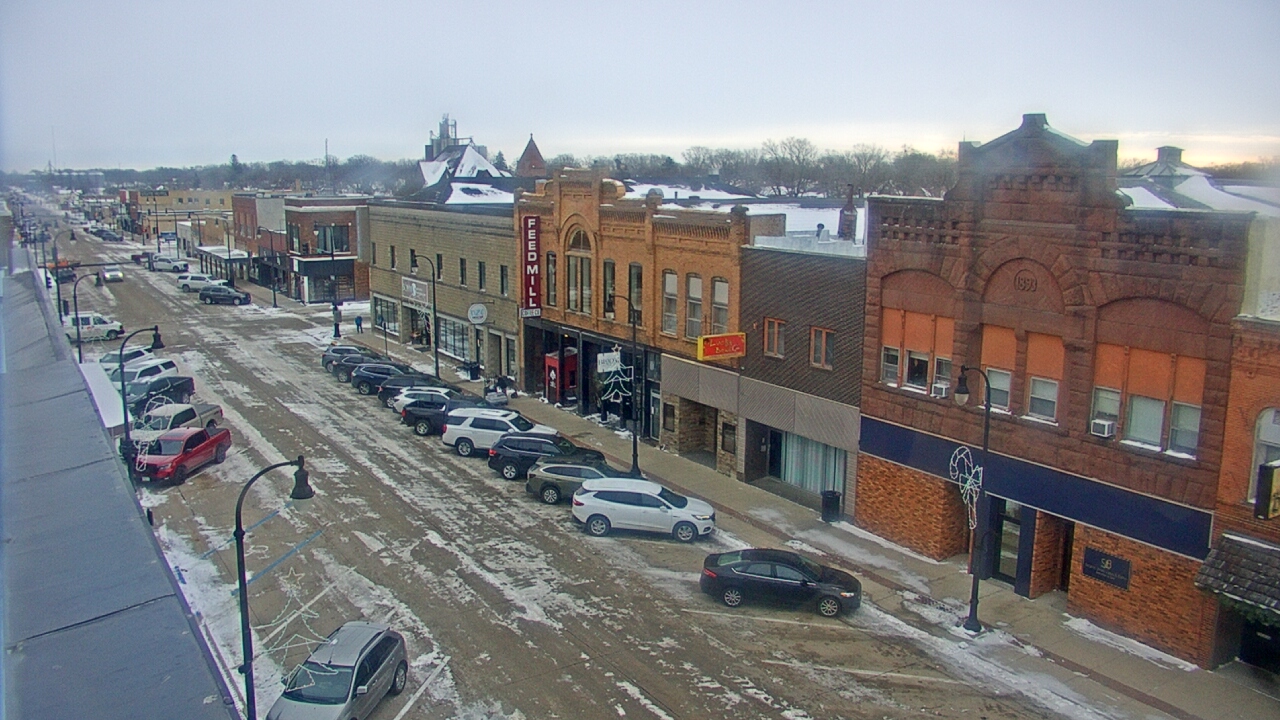 Thumbnail for current weather camera view from Security State Bank in Algona, Iowa