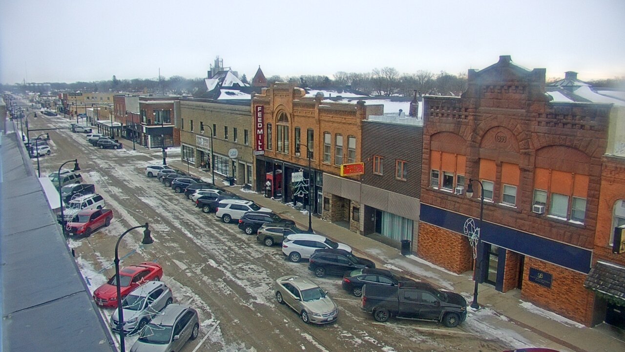 Thumbnail for current weather camera view from Security State Bank in Algona, Iowa