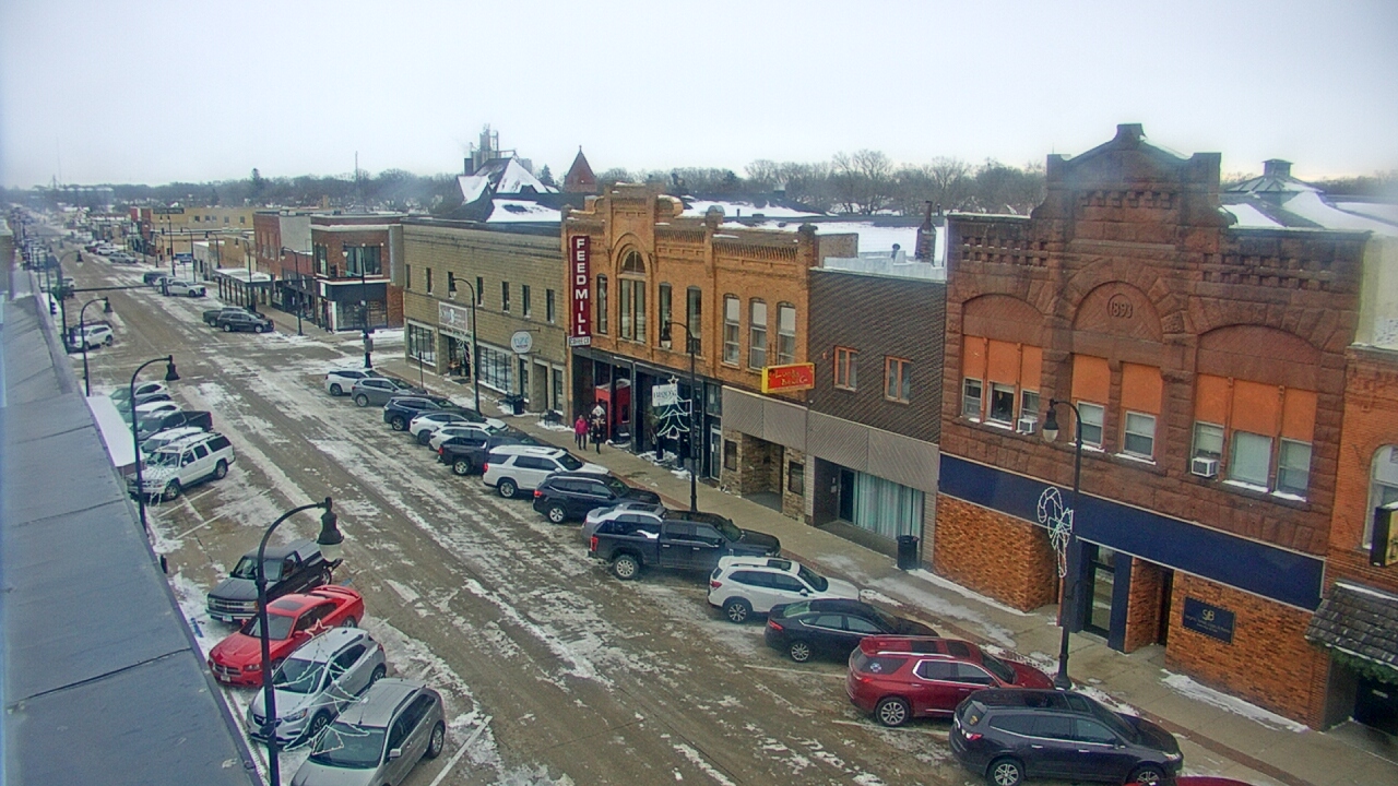 Thumbnail for current weather camera view from Security State Bank in Algona, Iowa