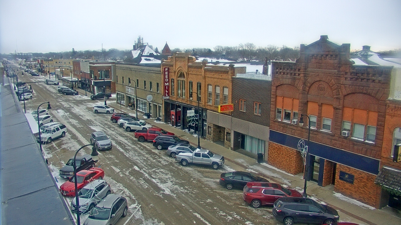 Thumbnail for current weather camera view from Security State Bank in Algona, Iowa