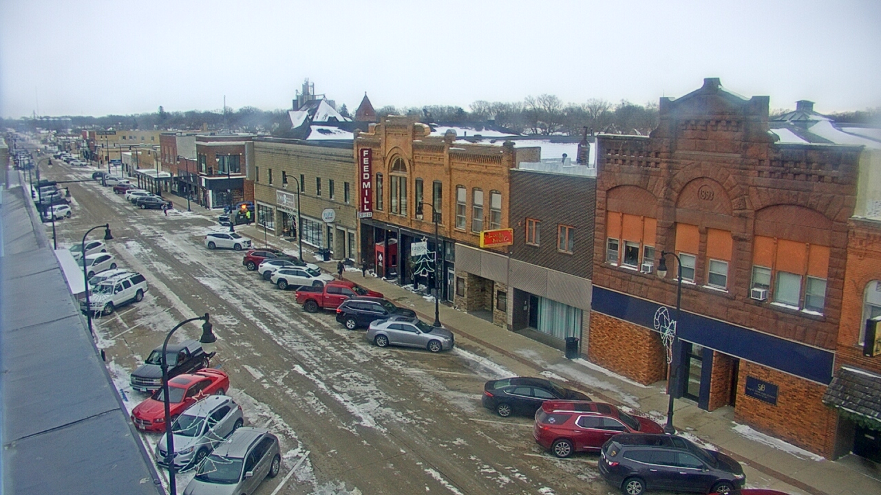 Thumbnail for current weather camera view from Security State Bank in Algona, Iowa