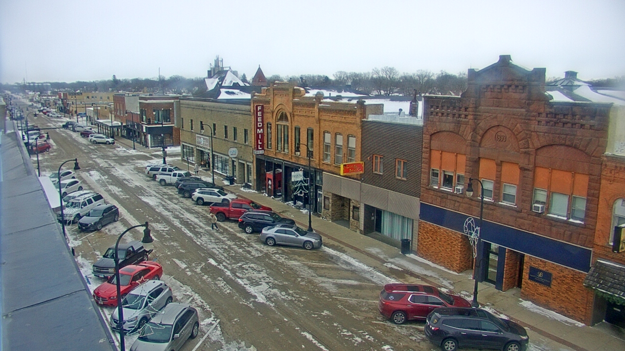 Thumbnail for current weather camera view from Security State Bank in Algona, Iowa