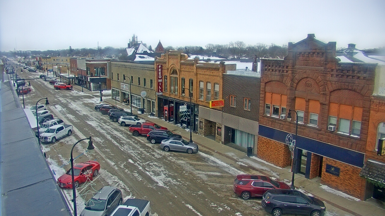 Thumbnail for current weather camera view from Security State Bank in Algona, Iowa